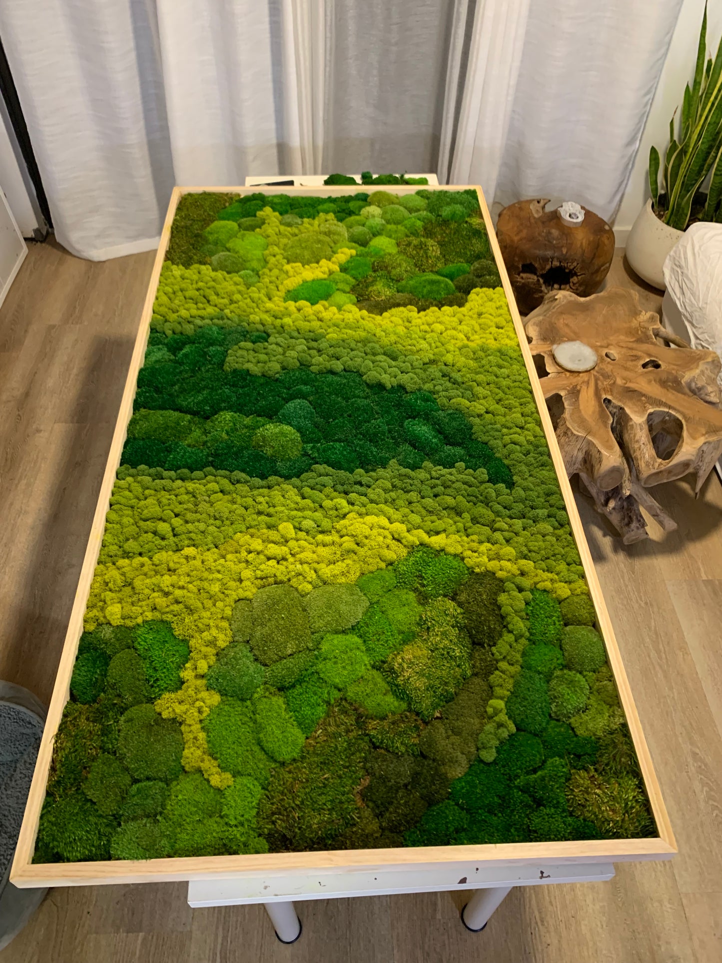 Moss Art Installation Biophilic Design- Custom Made