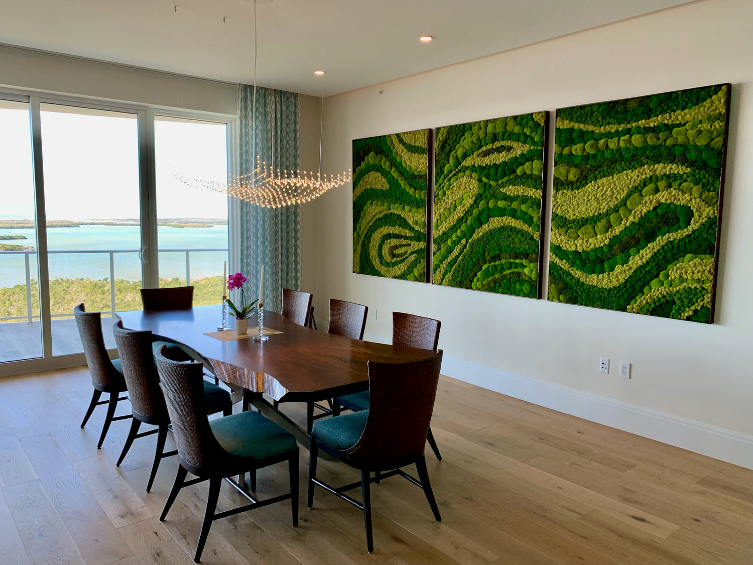 Moss Wall Art Installations Biophilic Design