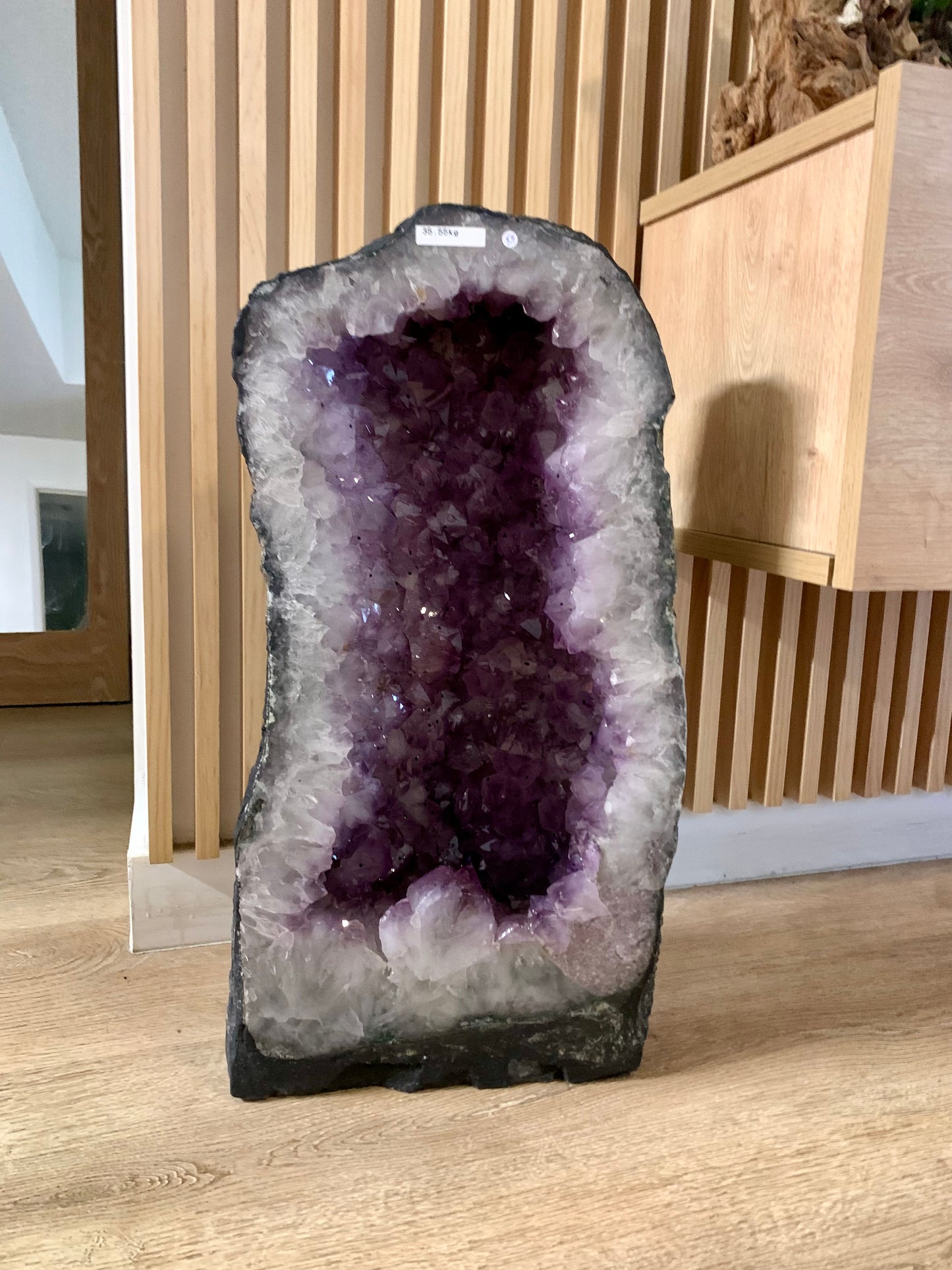 Brazilian Amethyst cathedral crystal