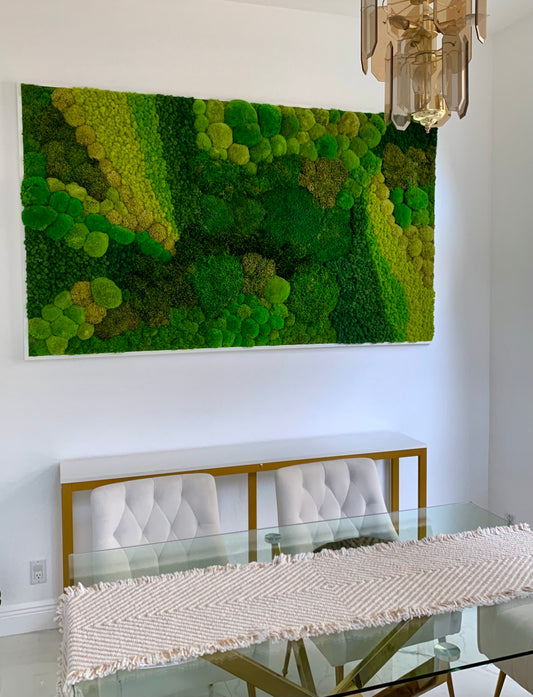 Moss Art-  Custom Made