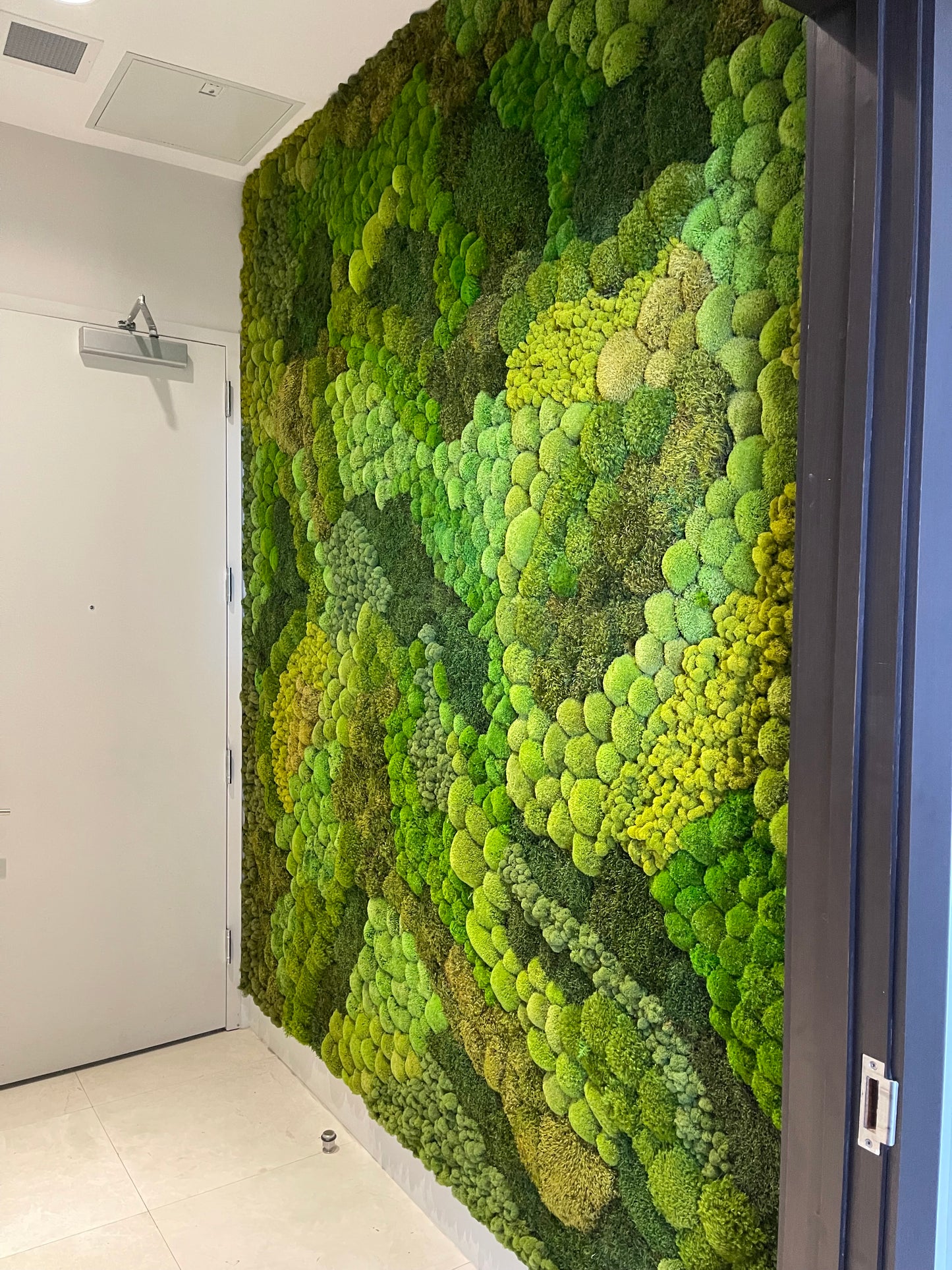 Moss Art Installation Biophilic Design- Custom Made