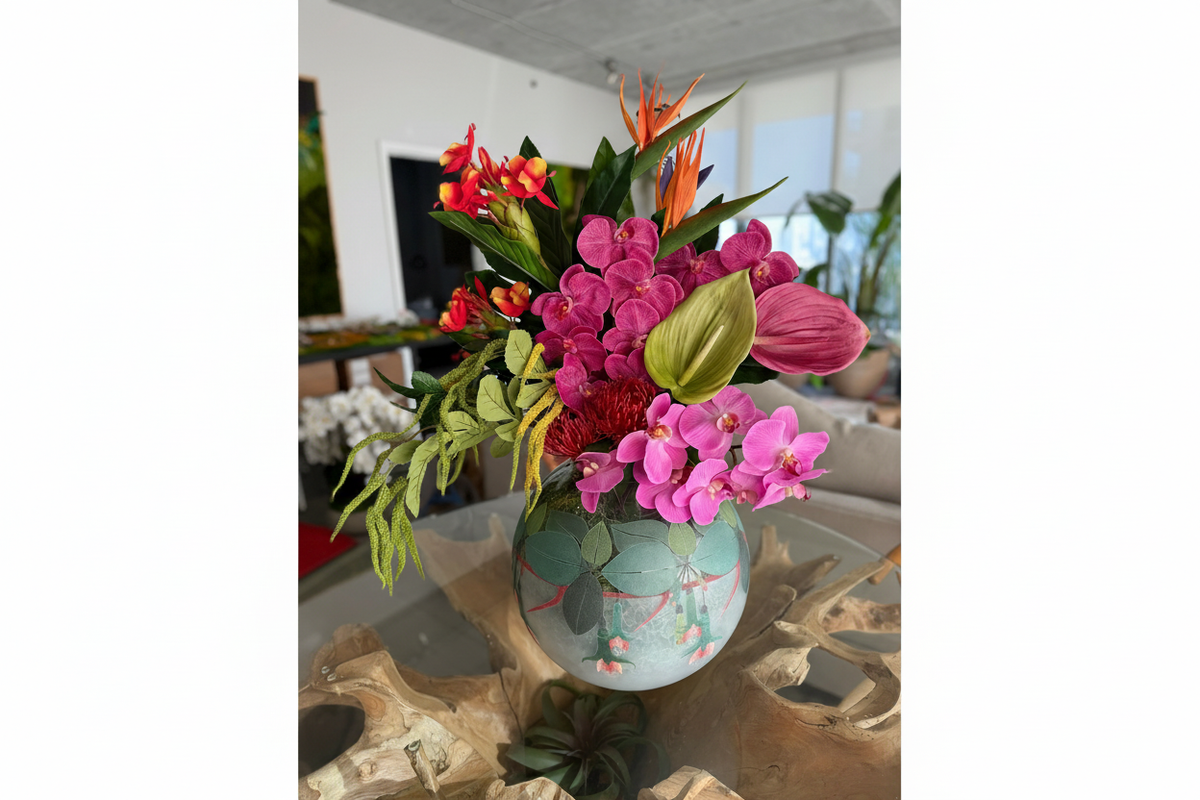 Tropical Arrangement Banner