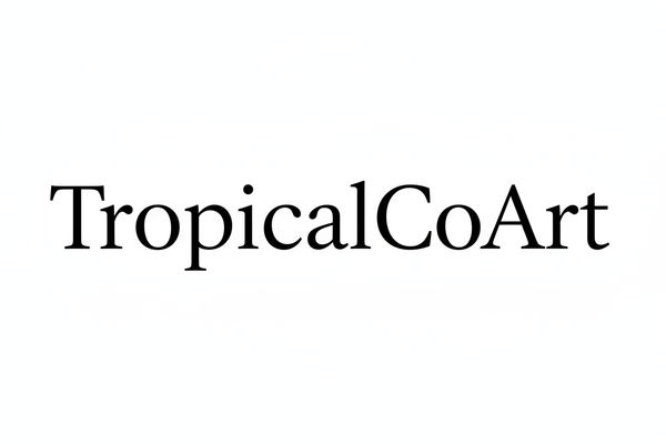 TropicalCoArt Logo 20% Thicker